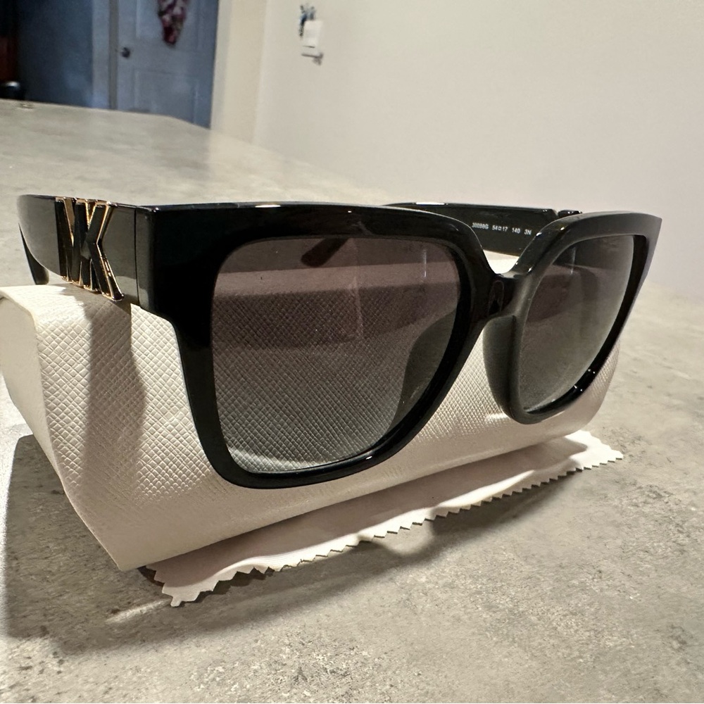 Michael Kors Black Square Sunglasses - Picture 2 of 6